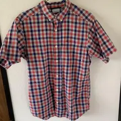 【連休限定価格】Columbia チェック柄 半袖シャツ Mサイズ 匿名配送