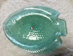 Arcoroc アルコロック　魚型ガラスプレート