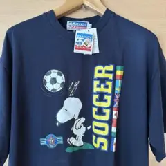 新品未使用　激レア　スヌーピー　50周年記念　Tシャツ　ビッグサイズ　ネイビー