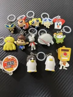 アニメキャラクター ストラップ 15個セット