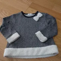 ボア付きトレーナー 110cm