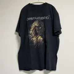 DISTURBED 2017年 ツアーTシャツ ブラック XLサイズ相当