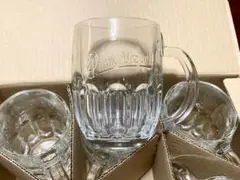 Pilsner Urquell ピルスナー ウルケル ガラス ジョッキ 6個
