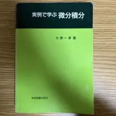 【迅速発送】実例で学ぶ 微分積分 大学 教科書