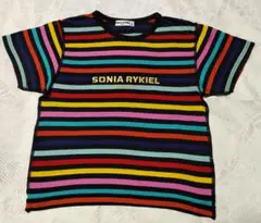 SONIA RYKIEL ソニアリキエル　ストライプ Tシャツ 130