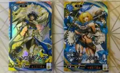 英傑大戦　ジャンヌ・ダルク　ジャンヌ・アシェット　2枚セット