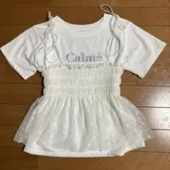 REPIPI ARMARIO Tシャツチュール花柄キャミセット