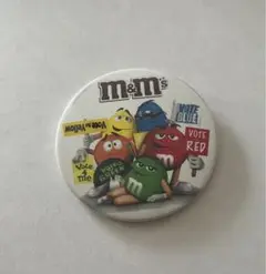 M＆M 缶バッジ L DC-053