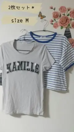 M～Lサイズ Tシャツ 2枚セット