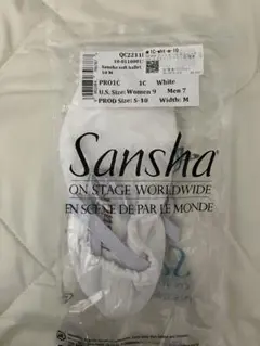 サンシャ 白 25cm バレエシューズ