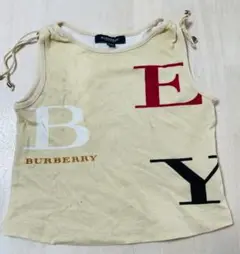 【Burberry】ノースリーブタンクトップ 110