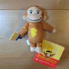 おさるのジョージ マスコット ラッキーカラー イエロー