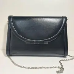 【美品】La Moda HASEGAWA ブラック　フォーマル　バッグ