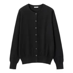 UVカットウォッシャブルクルーネックカーディガン
