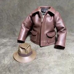 Toys McCoy インディ•ジョーンズ フィギュア レザージャケットu0026ハット