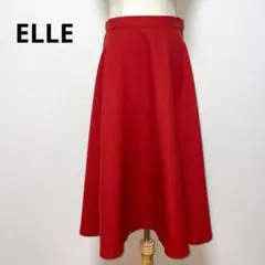 ELLE エル フレアスカート 40 おしゃれ