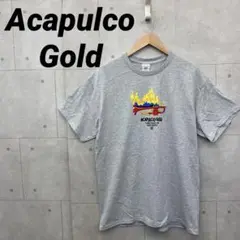 Acapulco Gold アカプルコゴールド プリントTシャツ メンズ L 灰