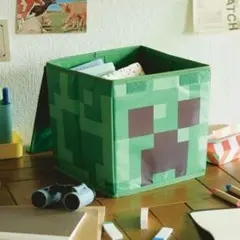 MINECRAFT 15周年記念 折りたたみコンテナ クリーパーver.