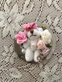 バックハンガー ハンドメイド クマ
