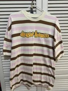 drew house ストライプ Tシャツ S
