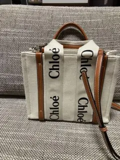 クロエ ウッディトートS美品
