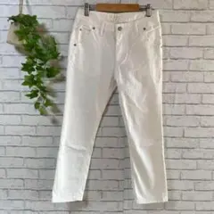 grove グローブ パンツ クロップドパンツ ホワイト 白 M