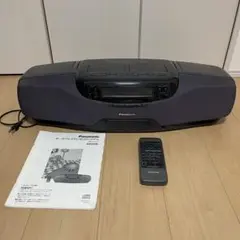 Panasonic RX-DT901｜CDラジカセ・Wカセット・リモコン・取説付 Panasonic RX-DT901｜CDラジカセ・Wカセット・リモコン・取説付