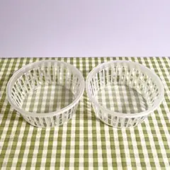 ブルーベリーカップ 果物かご カゴ バスケット 収納 小物入れ 2個