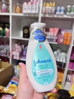 Johnson milk + rice baby bath 500ml