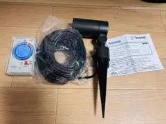Takasho ガーデンアップライト100V ルーメックスリム タイマーセット