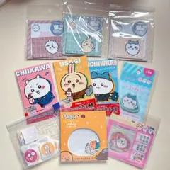 ちいかわ セリア 100均 アリナミン他 メモ帳 シールセット