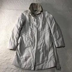 ロートレアモン ロング ダウン コート ホワイト M