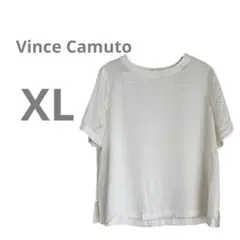 【Vince Camuto 】XL ホワイト Tシャツ