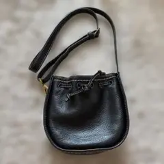 FOSSIL ブラック ショルダーバッグ