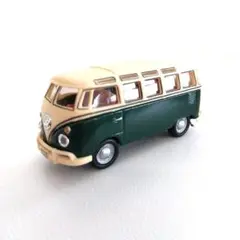 フォルクスワーゲン T 1 バス　 ミニカー 　クリーム緑