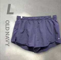 OLD NAVYレディースショートパンツ【L】スポーツウェア　紫　吸汗速乾