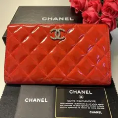 未使用に近い‼️ シャネル CHANEL 財布 長財布 マトラッセ