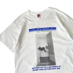 00s FRUIT OF THE LOOM バレリーナ ダンサー フォトTシャツ