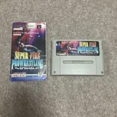 SUPER FIRE PROWRESTLING SPECIAL スーファミソフト
