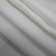 リネン100％ W巾 ネップ 2m 白