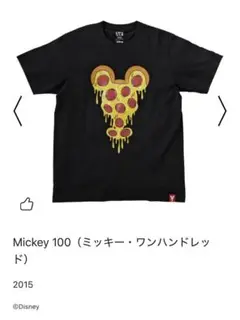 【UNIQLO】ユニクロ ミッキー ピザTシャツ