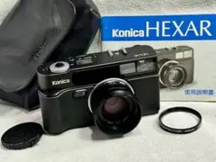 ❁完動品❁Konica コニカ HEXAR AF フィルムカメラ 中古】Konica コニカ HEXAR AF ブラック コンパクトフィルム