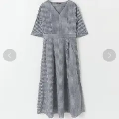 URBANRESEACH アーバンリサーチ ギンガムチェック ロングワンピース