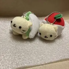 にゃんこレストランボールチェーンマスコット　2個