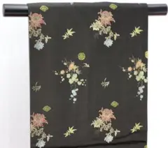 【名古屋帯】色鮮やかな花