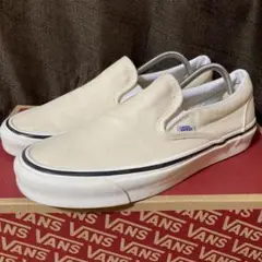 VANS SLIPON 27.5cm USA企画 アナハイム オフホワイト レア