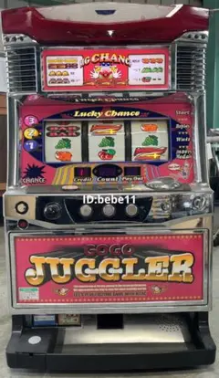 ゴーゴージャグラー kk実機　美品！！さぼてんだー お取り寄せ商品】北電子 ゴーゴージャグラーKK 中古パチスロ実機