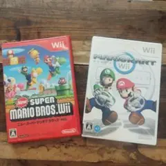 Wii スーパーマリオブラザーズ & マリオカート セット