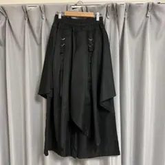 バックサイドオブトーキョー 変形スカートパンツ