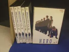 HERO DVD全6巻セット 木村拓哉 松たか子 レンタル品、通常ケース入り